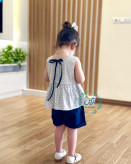 ست تاپ و شلوارک دخترانه نیلا